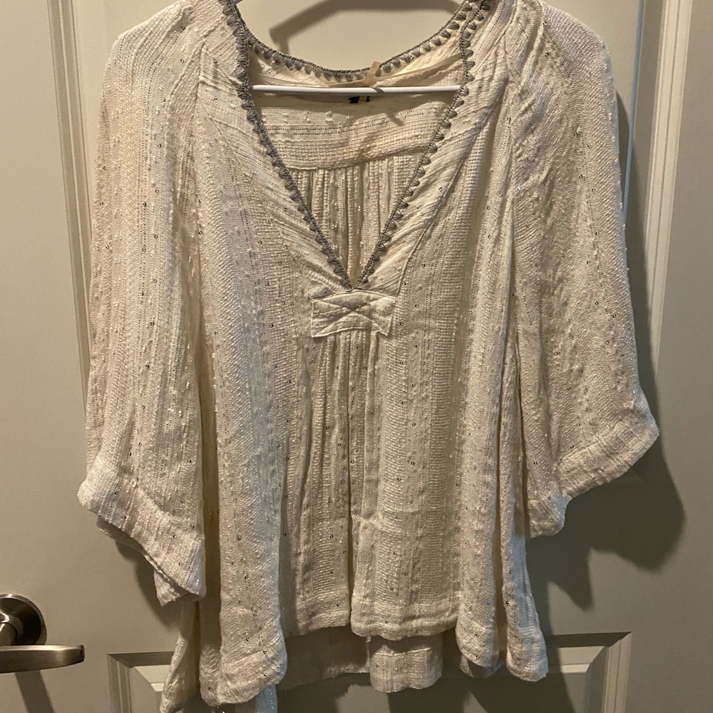 Free People white tunic top